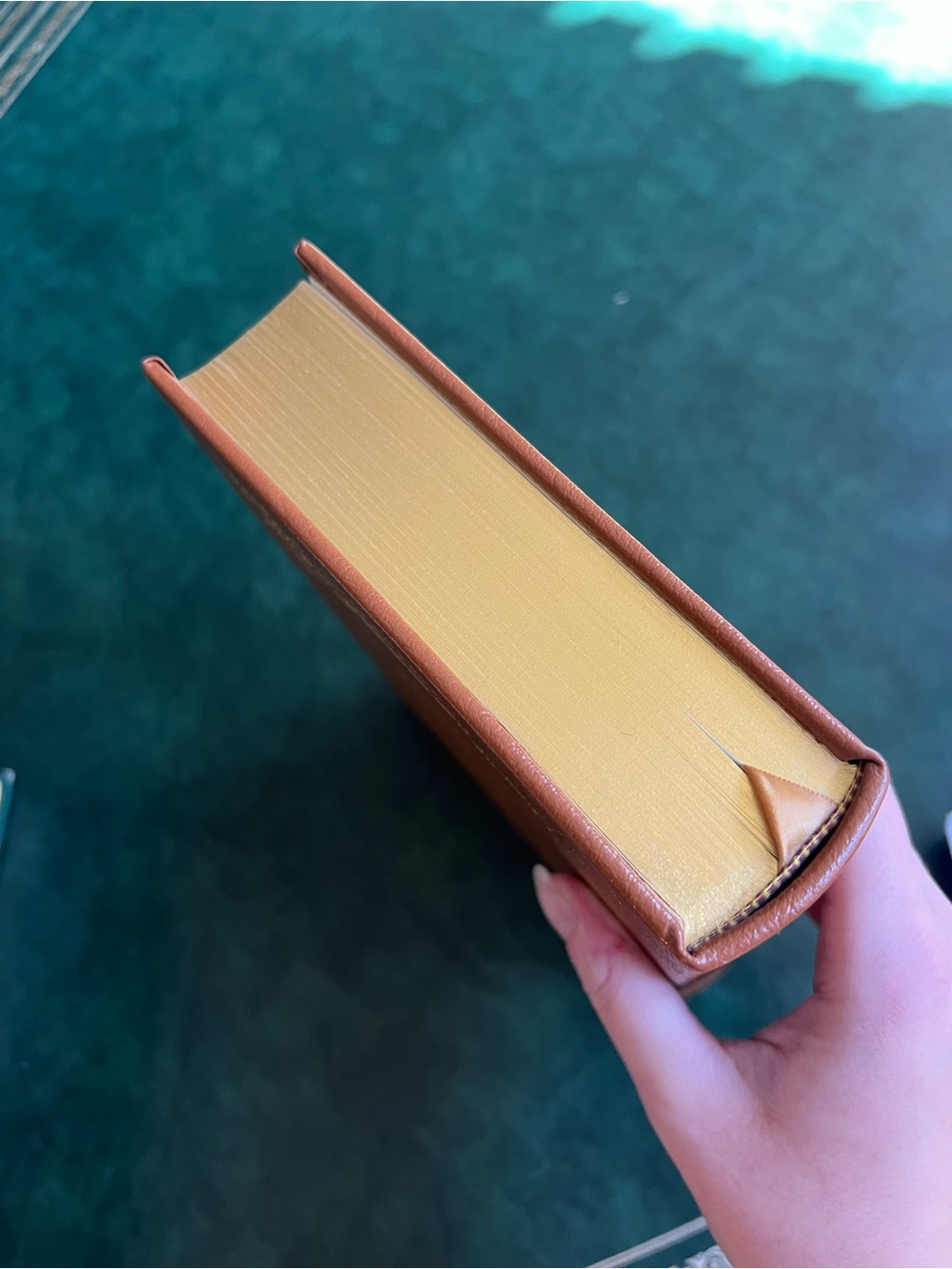 NWOT Hardcover Leather Book Benjamin Franklin: An American Life by Walter Isaacs - Picture 4 of 6